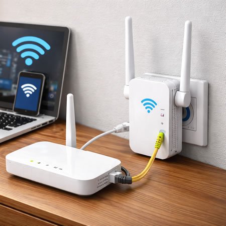 Como configurar repetidores wireless