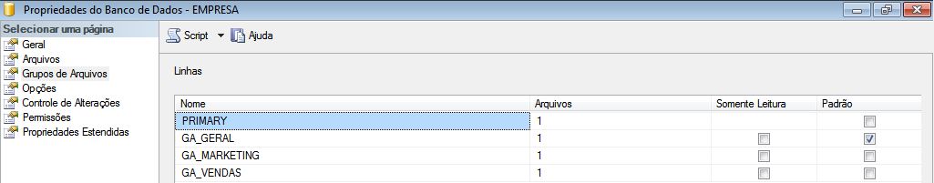 filegroups em sql server