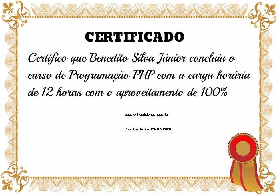 certificado com gd Graphics Library