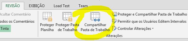 revisão no excel