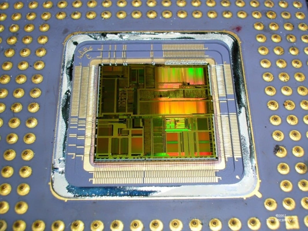 cpu processador por dentro