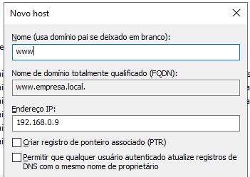 novo host windows server