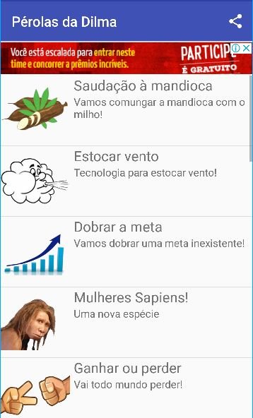 pérolas da dilma android