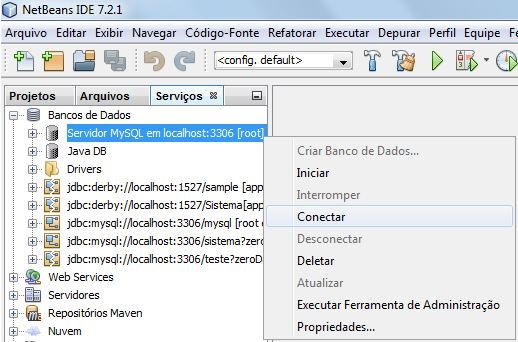 netbeans e mysql