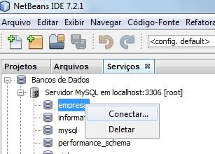 netbeans e mysql