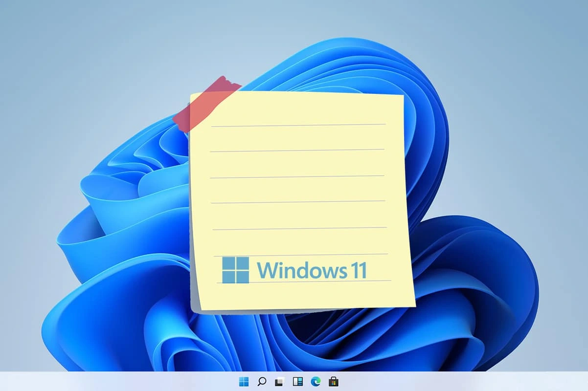 sticky notes