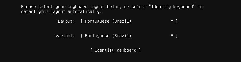 ubuntu server select keyboard