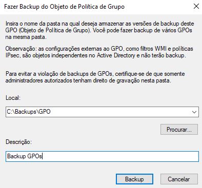 backup de políticas de grupo