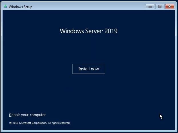 restore windows server