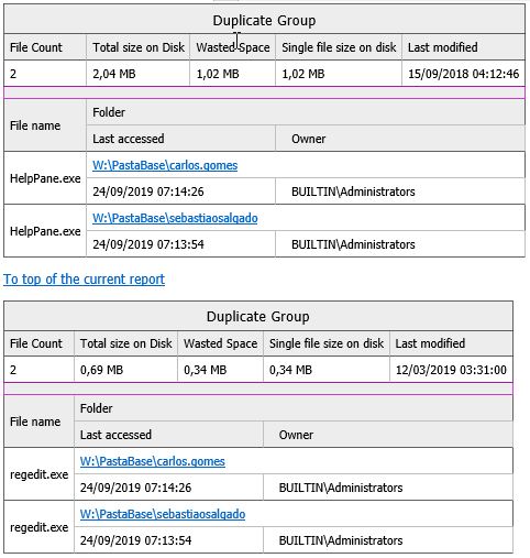 duplicate group windows server