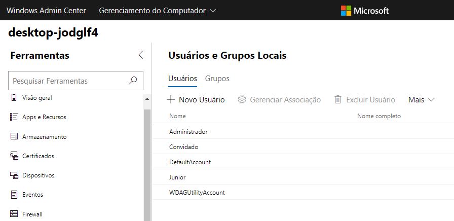 windows admin center