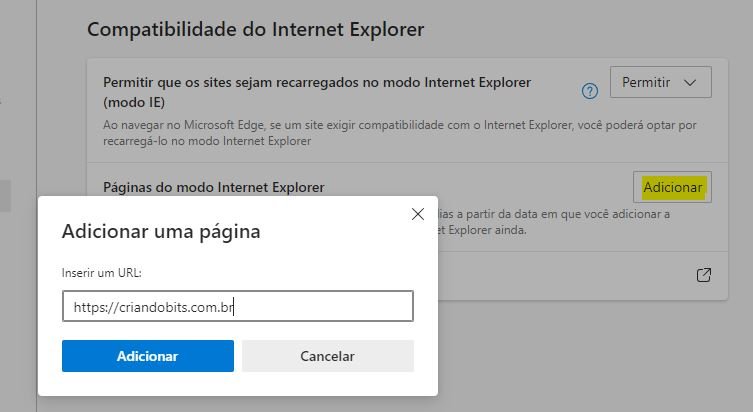 modo ie internet explorer