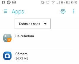 desinstalar aplicativos para aumentar espaço