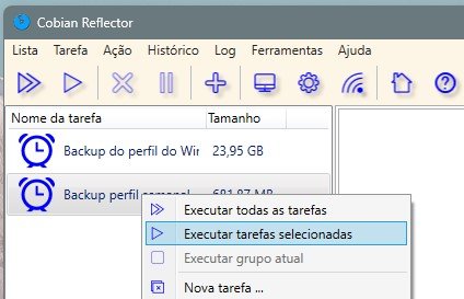 cobian reflector automacao backups windows