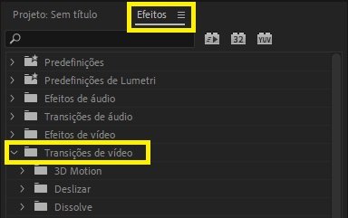 adobe premiere transições