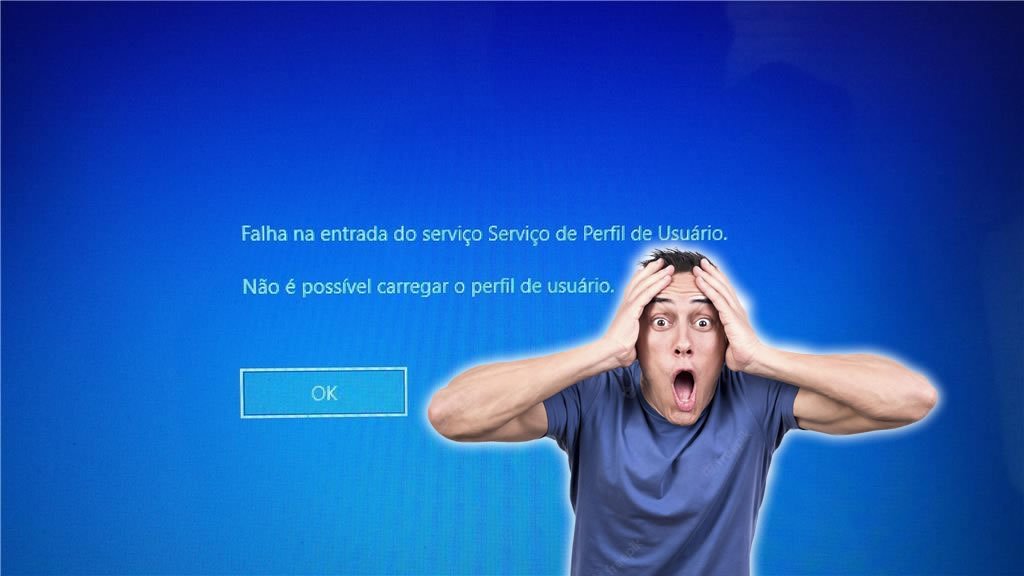 falha de perfil do windows