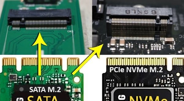 sata nvme compatibilidade de conexoes