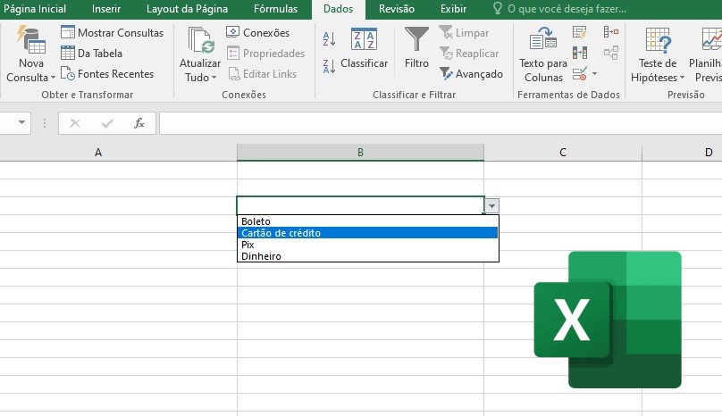 Como Criar Uma Lista Suspensa No Excel 1518