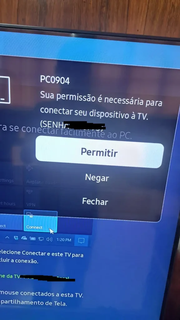 espelhar tela do pc na tv