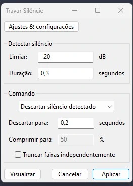 audacity eliminar respiração