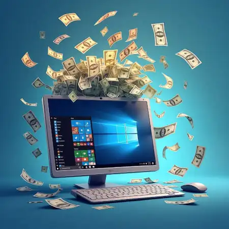 pagando caro pela licença do windows?