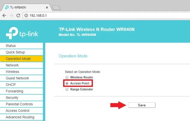 modo access point