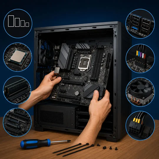 Como Trocar a Placa-Mãe com Segurança e Total Compatibilidade
