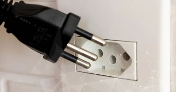 tomada rede eletrica
