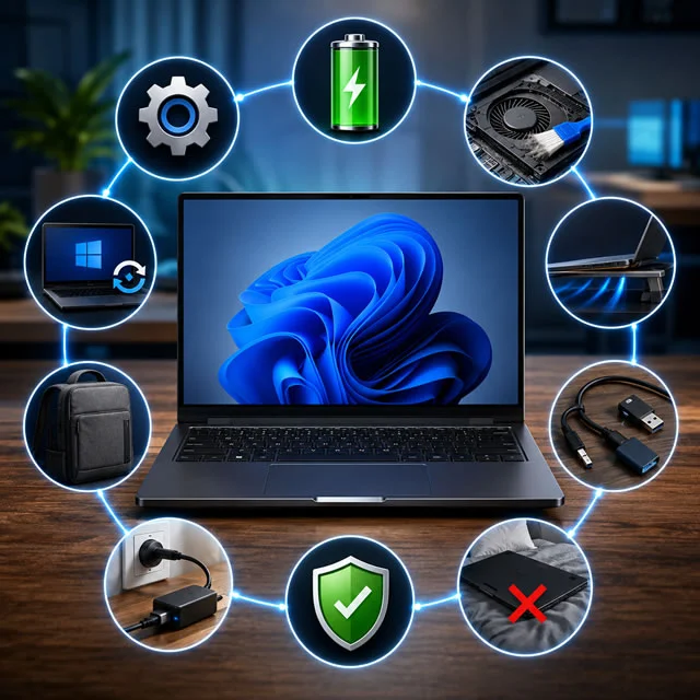 10 Cuidados Para Aumentar a Vida Útil do Notebook