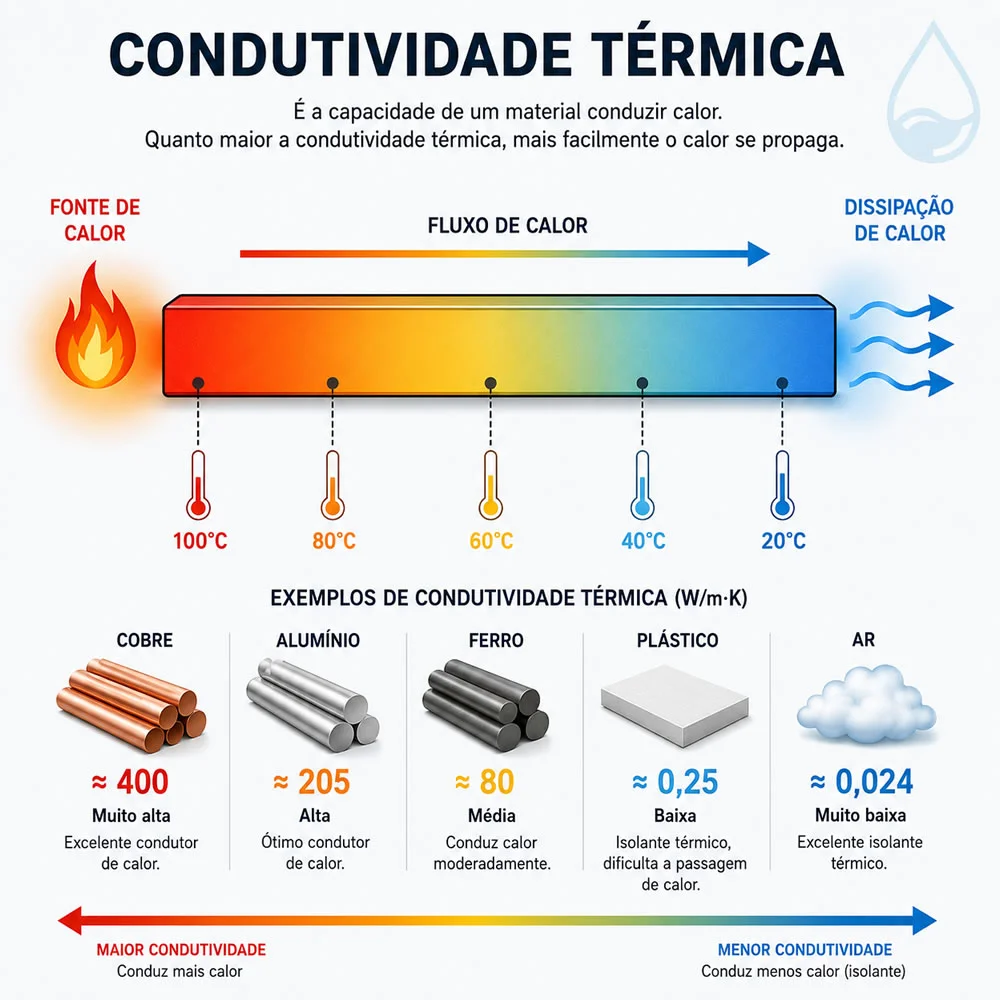 condutividade térmica