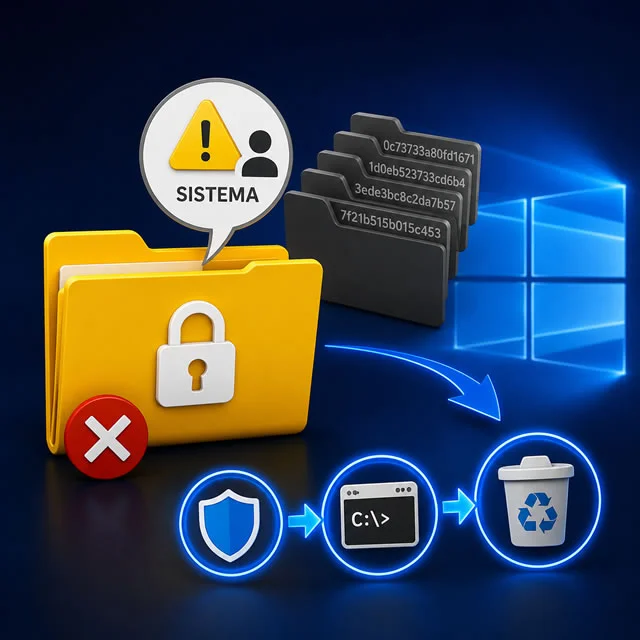 Como Excluir Pastas que Pedem Permissão do SISTEMA no Windows